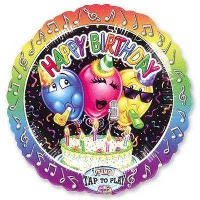 Музыкальный шар Happy birthday