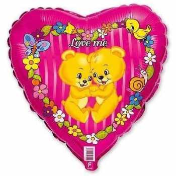 Шар 18" Love Me Медвежата