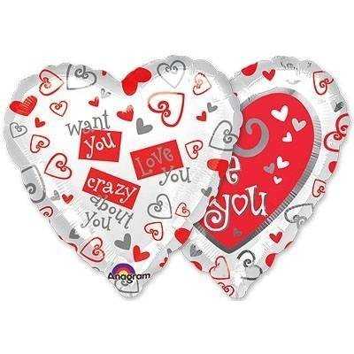 Шар 18" ILY Просто с любовью
