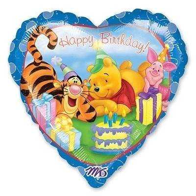 Шар 18" HB Винни, Тигра и Пятачок