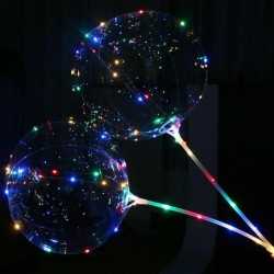 Светящиеся Шары Bubble (Баблс-Бобо) со светящей лентой на палочке