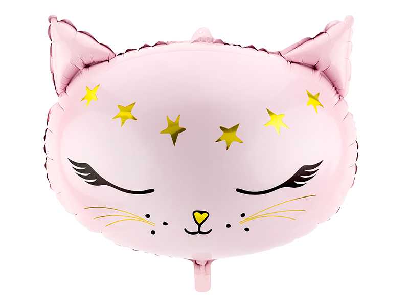 Шар фигура Кошка голова Pink ПД Шар фигура Кошка голова Pink ПД