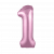 Шар фигура Цифра 1 Розовая