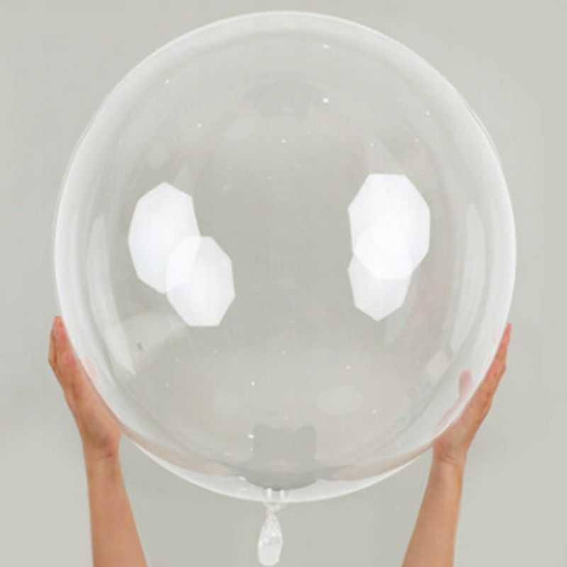 Шарик BUBBLE DECO 24" без рисунка