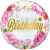 Шар BUBBLE 22 Пионы розовые