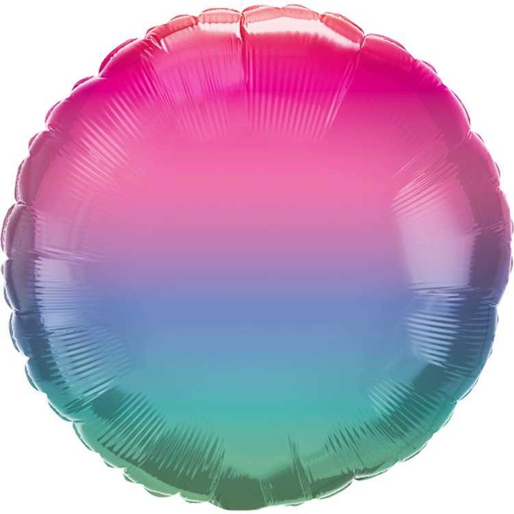 Шар круг 18" Омбре Jewel Шар круг 18" Омбре Jewel