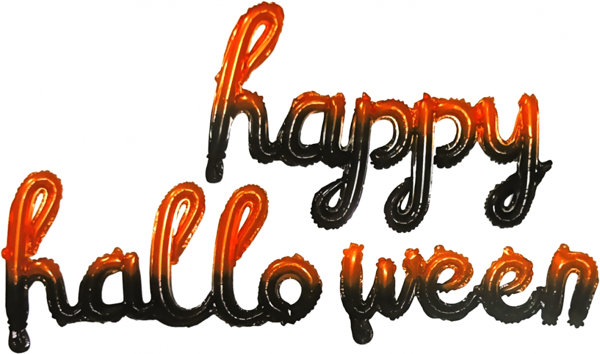 Фольгированная Happy Halloween Ч