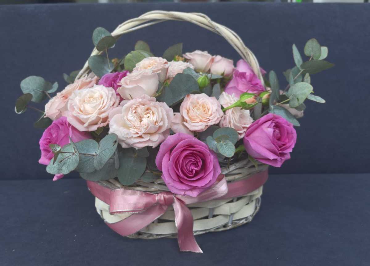 Корзина из роз Корзина из роз